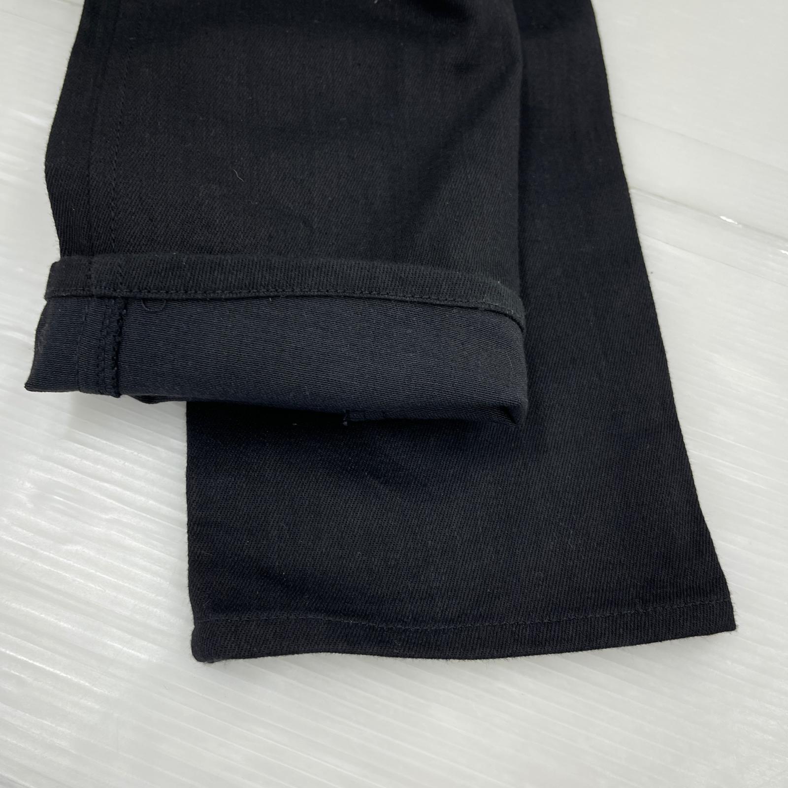 パンツ Skinny DENIM PANTS/ブラック L ブラック