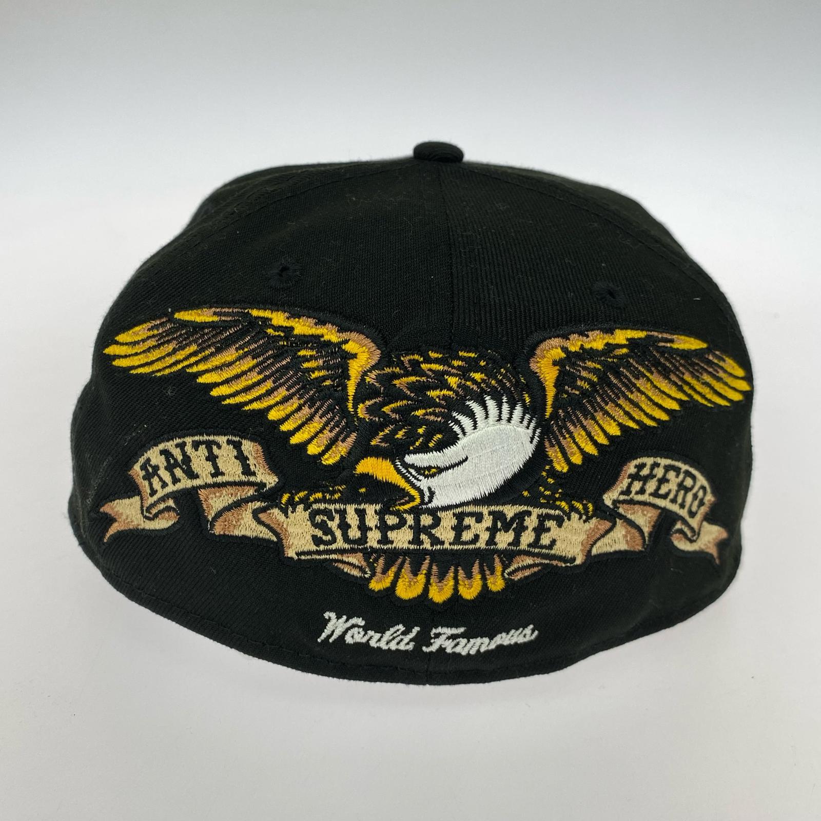 キャップ ANTIHERO NEW ERA CAP BLACK ブラック