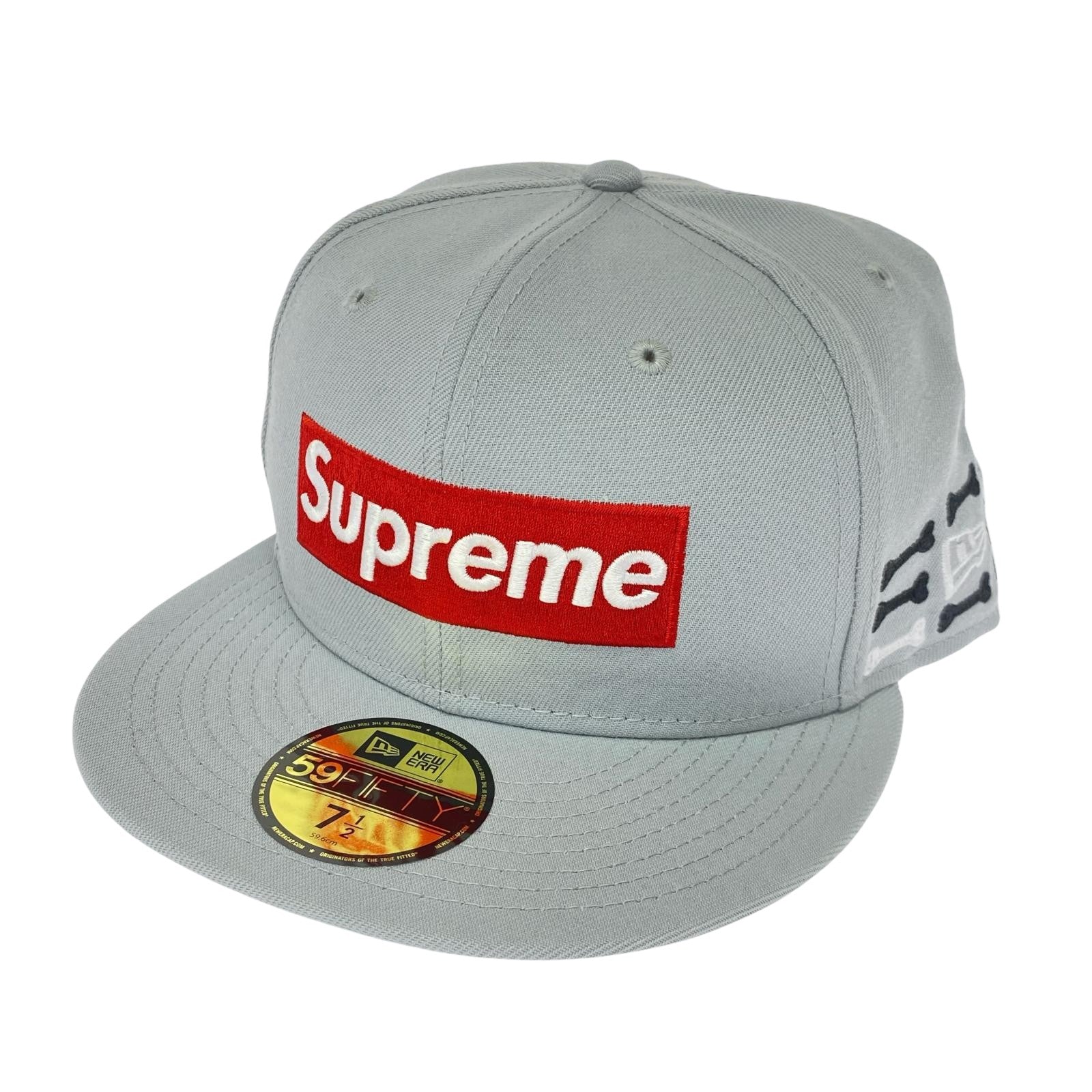 キャップ NEW ERA BONE BOX LOGO GREY グレー