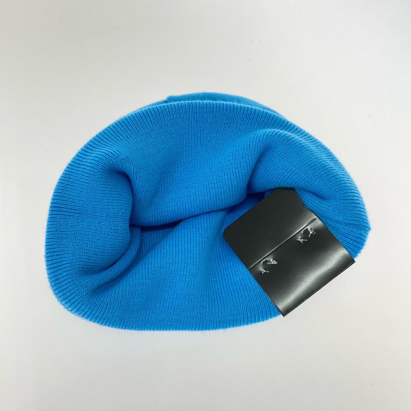 ニットキャップ 25FW NEW ERA BOX LOGO BEANIE ブルー