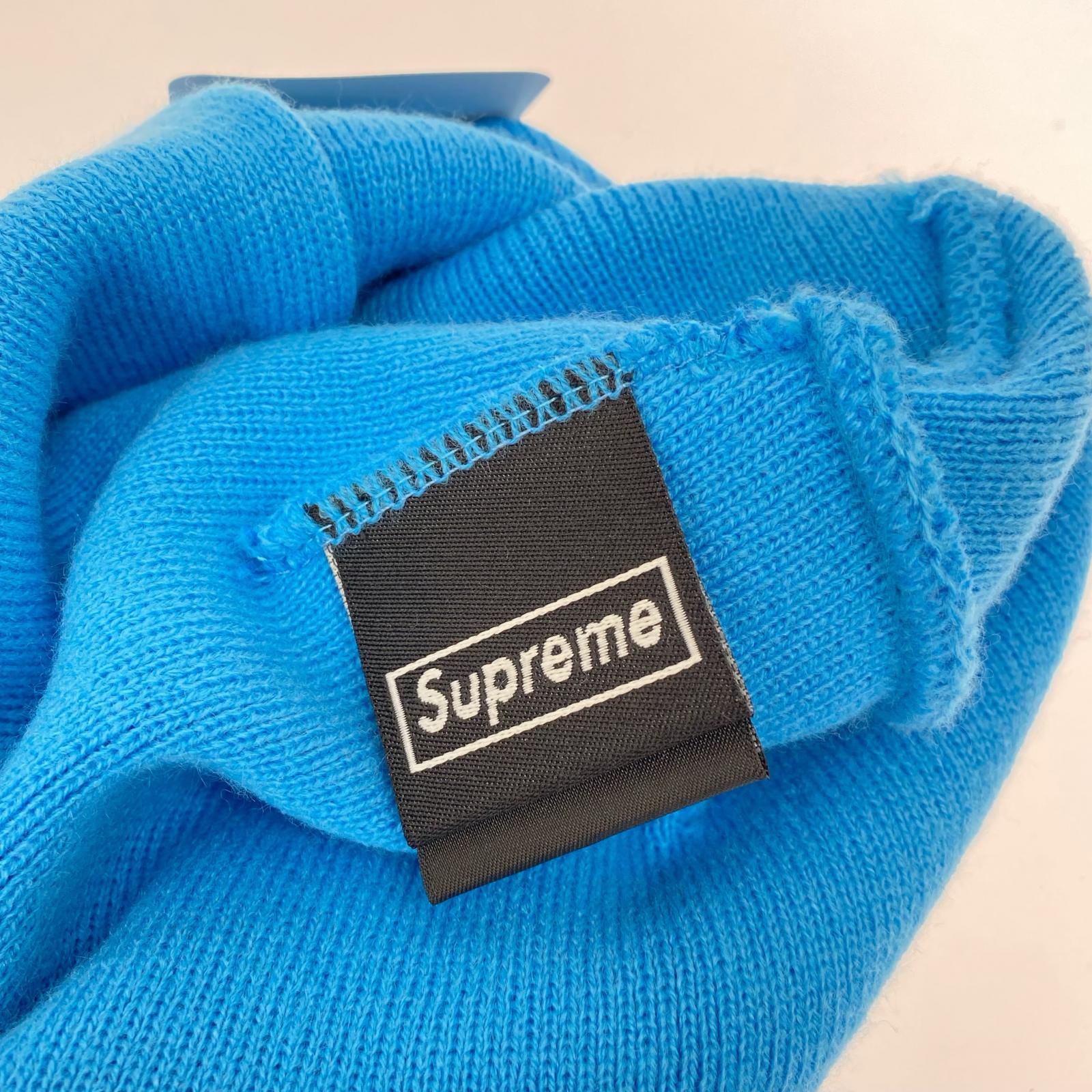 ニットキャップ 25FW NEW ERA BOX LOGO BEANIE ブルー