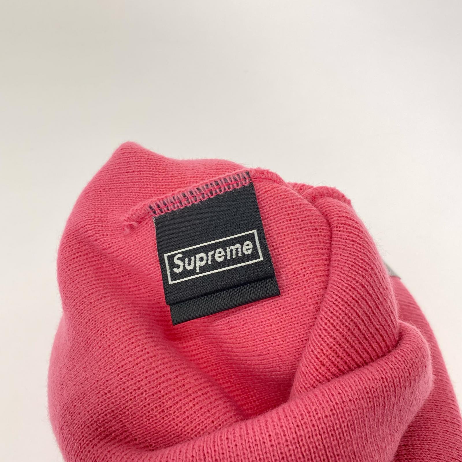 ニットキャップ 25FW NEW ERA BOX LOGO BEANIE ピンク