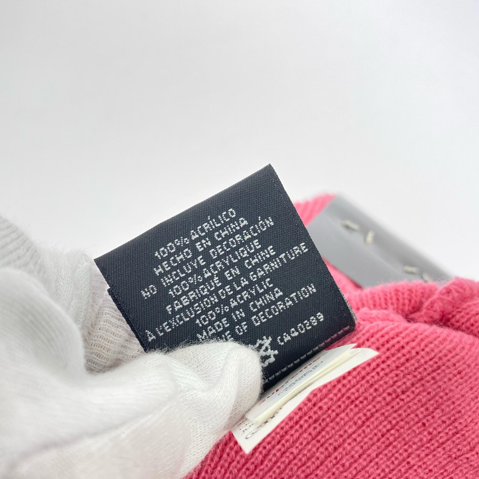ニットキャップ 25FW NEW ERA BOX LOGO BEANIE ピンク