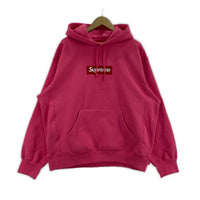パーカー BOX LOGO HOODED SWEATSHIRT MAGENTA (M) M ピンク