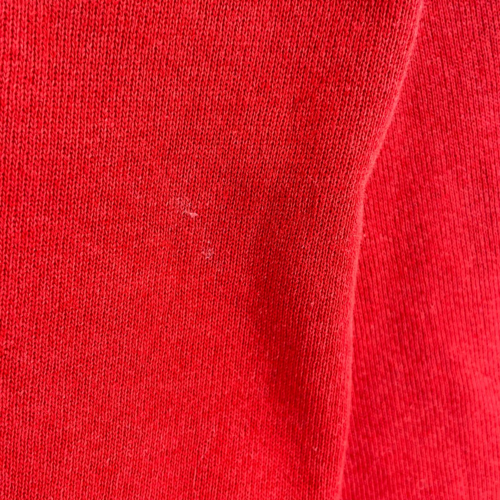 スウェット 90s HANES スウェット レッド ブルズ L レッド