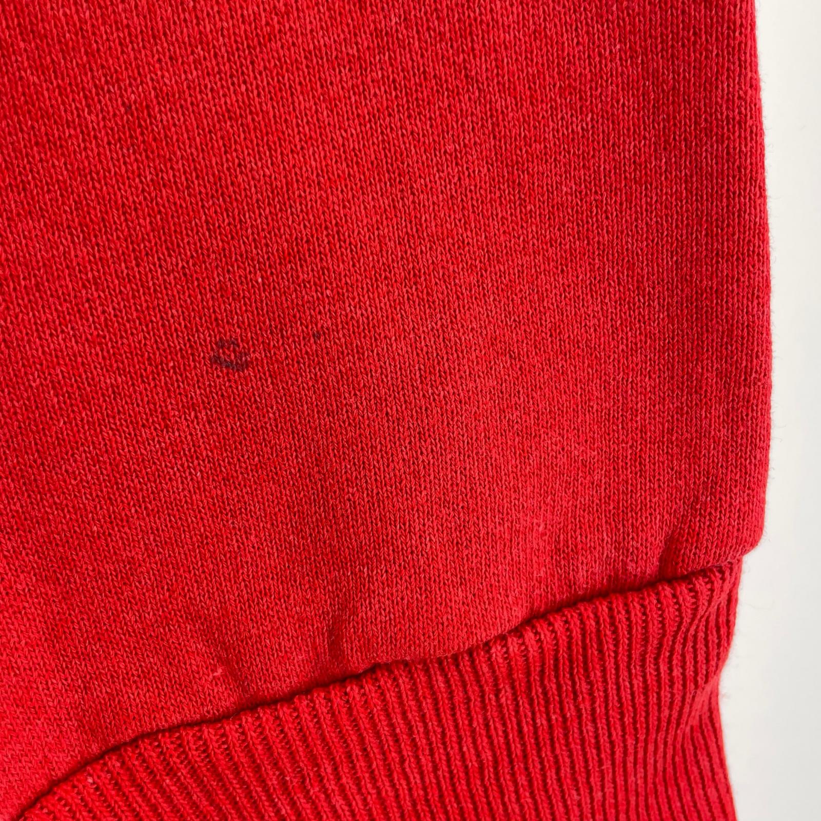 スウェット 90s HANES スウェット レッド ブルズ L レッド