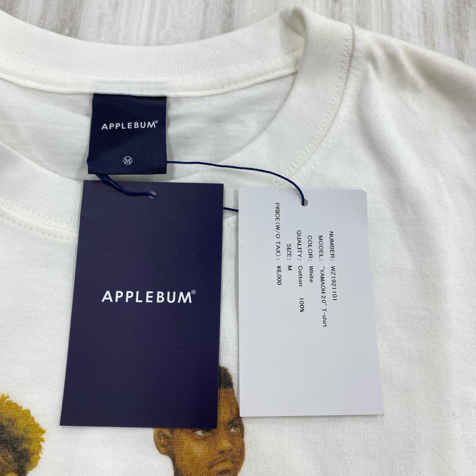 半袖Tシャツ APPLEBUM YAMAOH 2.0 山王工業 キャラプリントTee M ホワイト M ホワイト