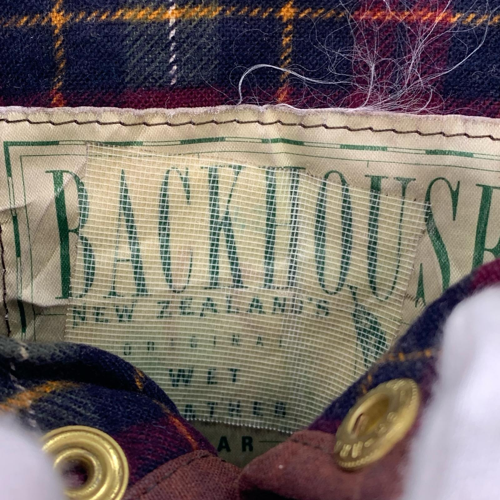 ジャケット BACK HOUSE オイルドジャケット ブラウン