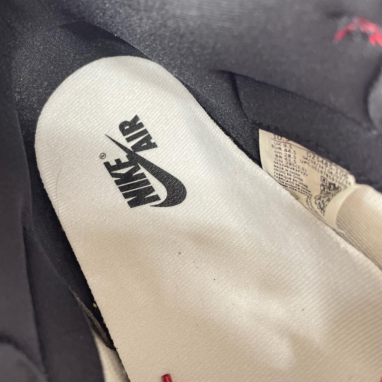 スニーカー Air Jordan 1 Retro High OG "Black Toe 28.5cm (US10 1/2 UK10 EU47) ブラック