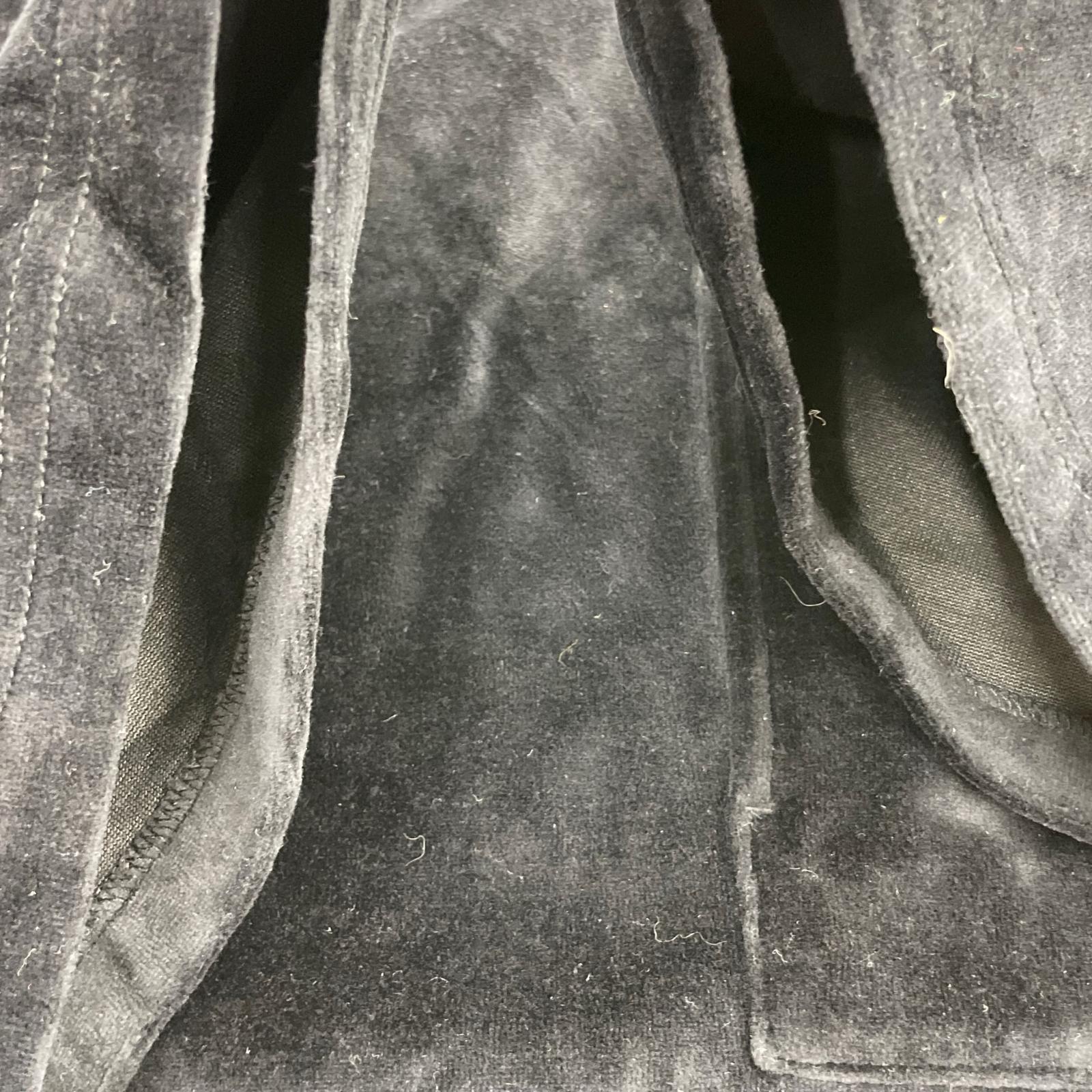 半袖Tシャツ STRAIGHT UP VELOUR T-SHIRT ブラック L ブラック