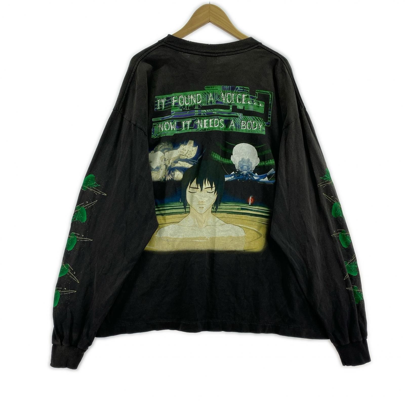 長袖Tシャツ GS_LS TEE GITS XXL ブラック