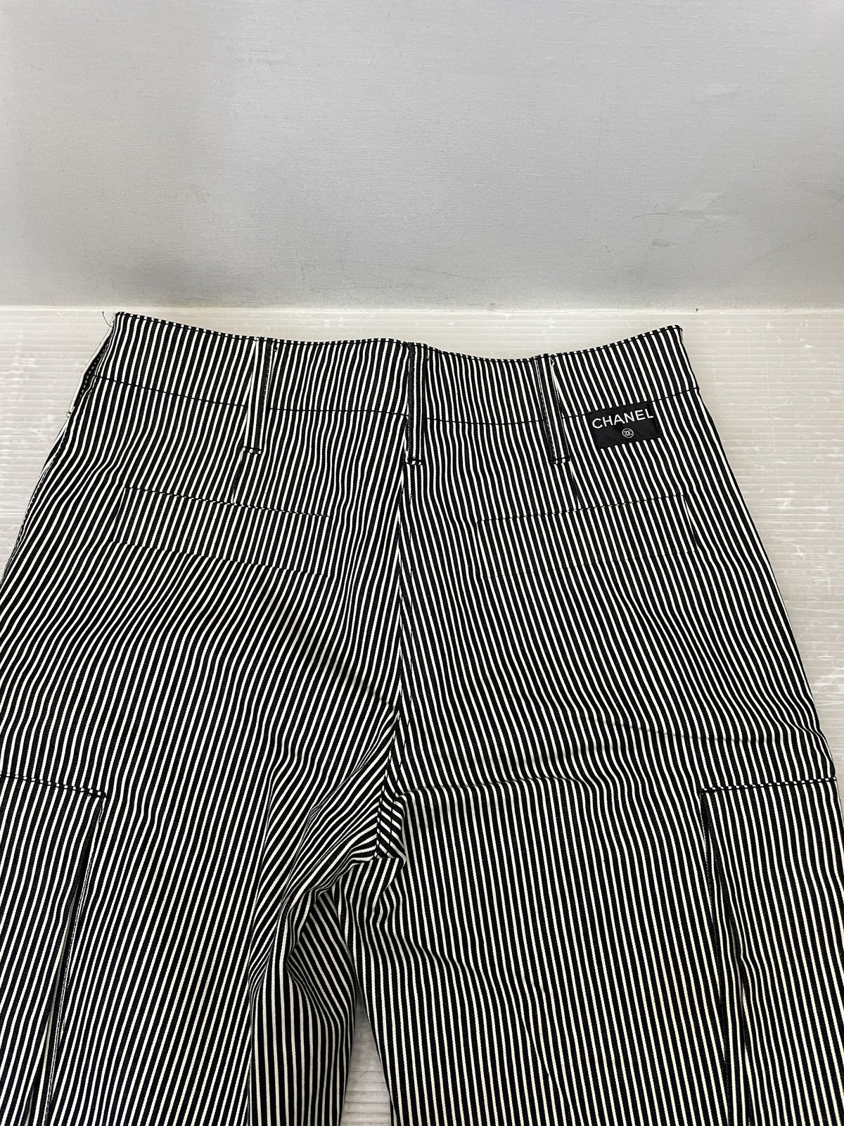 CHANEL ストライプショーツ 36