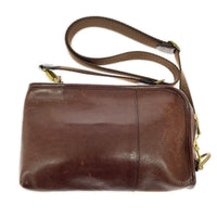 ショルダーバッグ WILD SWANS ミネルバボックス レザーショルダーバッグ 茶 ブラウン
