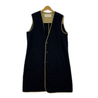 その他アウター 24AW パイピングロングベスト