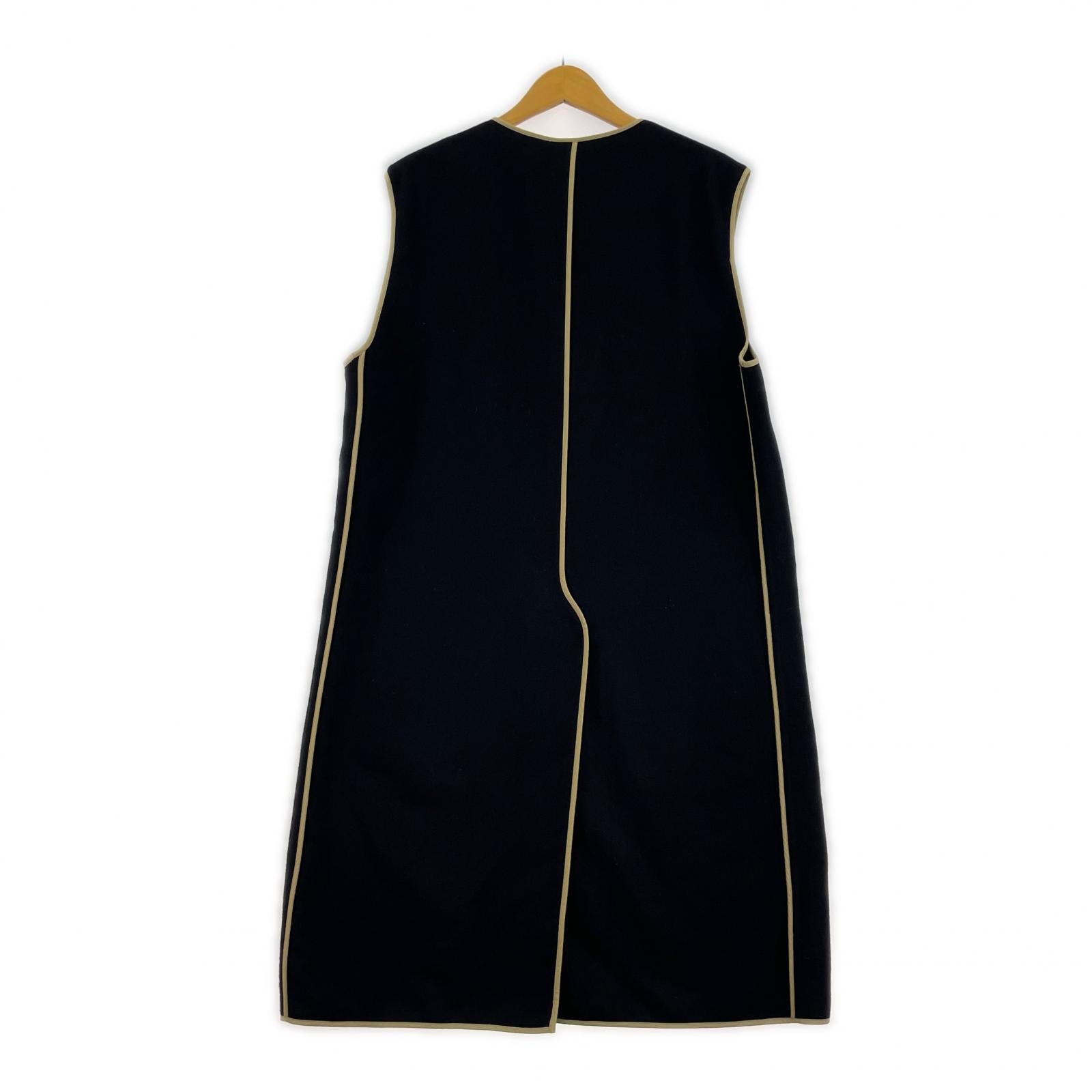 その他アウター 24AW パイピングロングベスト