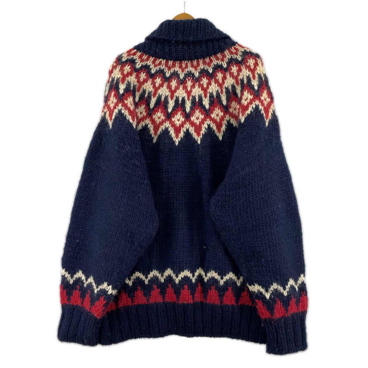ニット カウチンニット 4L NVY