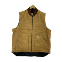 ジャケット ダックベスト BEG XL ブラウン