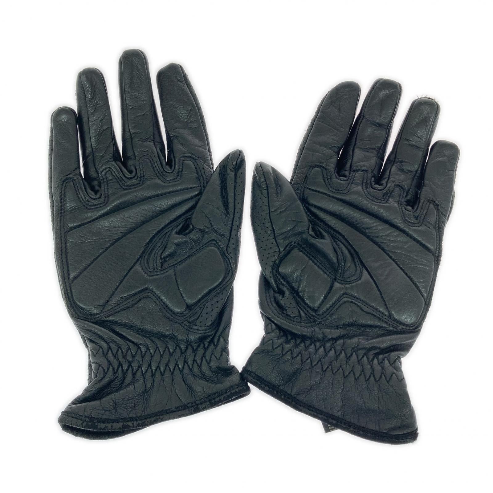 その他アクセサリー Harley-Davidson レザーレーシンググローブ 黒 ブラック