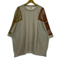半袖Tシャツ Linen Tenjiku Bandana HUGE-T 1 1