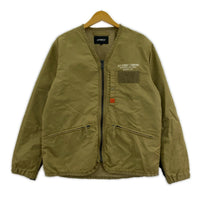 ジャケット MILITARY ZIP CARDIGAN L ベージュ