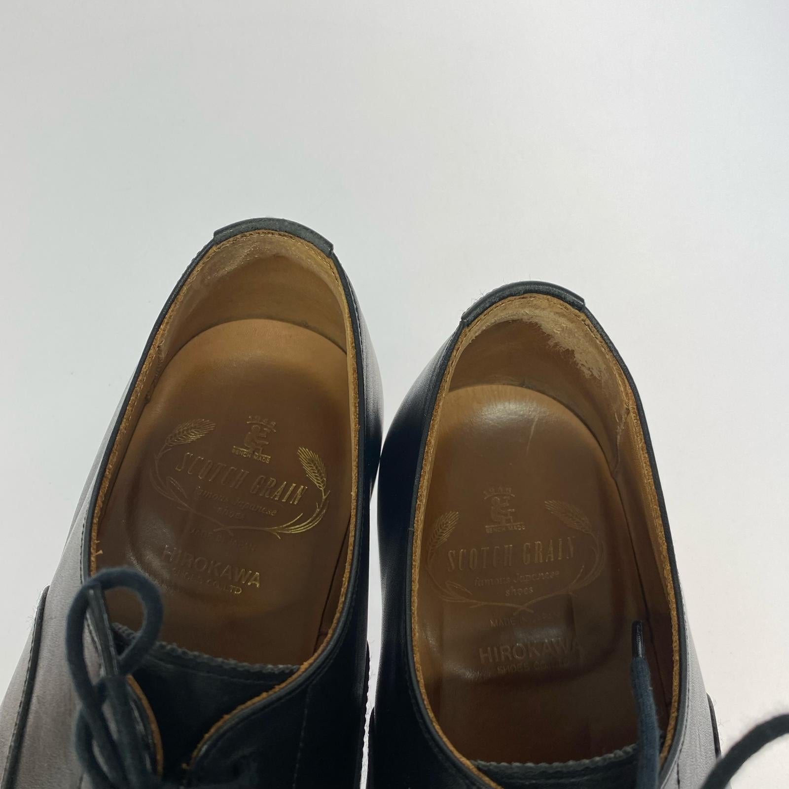 シューズ f-9052 ストレートチップ 25 1/2 25.5cm (US7 1/2 UK7 EU41) ブラック