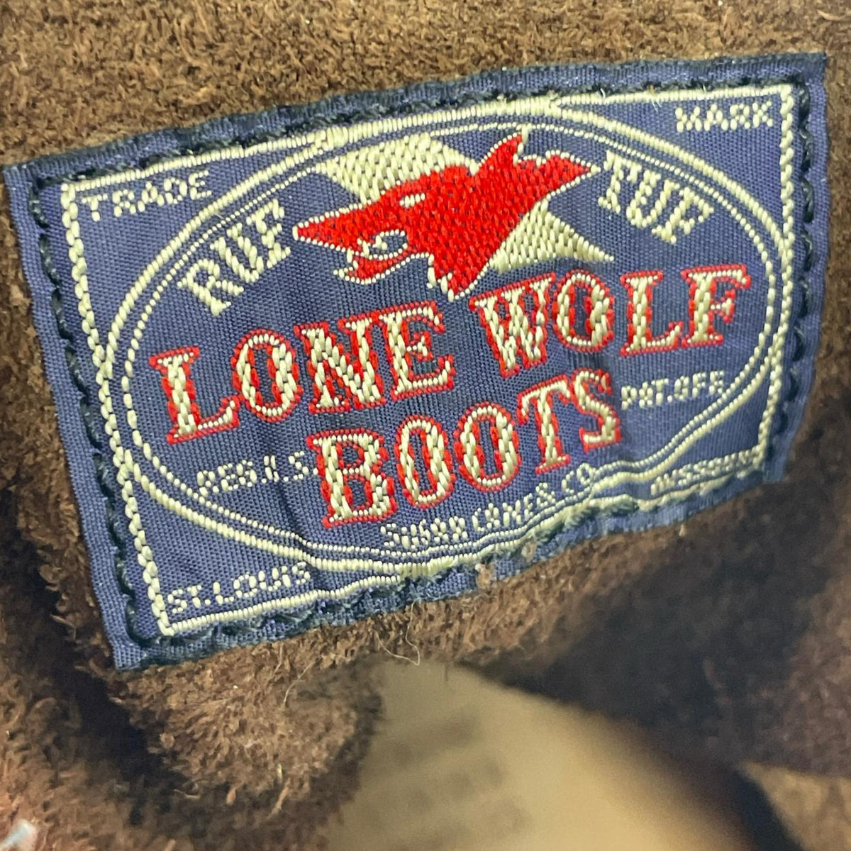 ブーツ LONE WOLF ブラウン