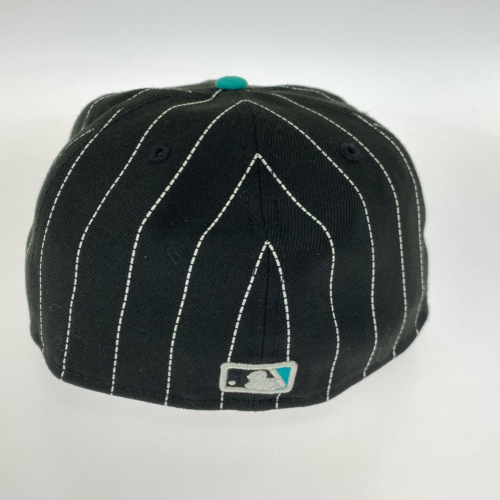 キャップ MLB TEAMS BOX LOGO NEW ERA STRIPE ブラック