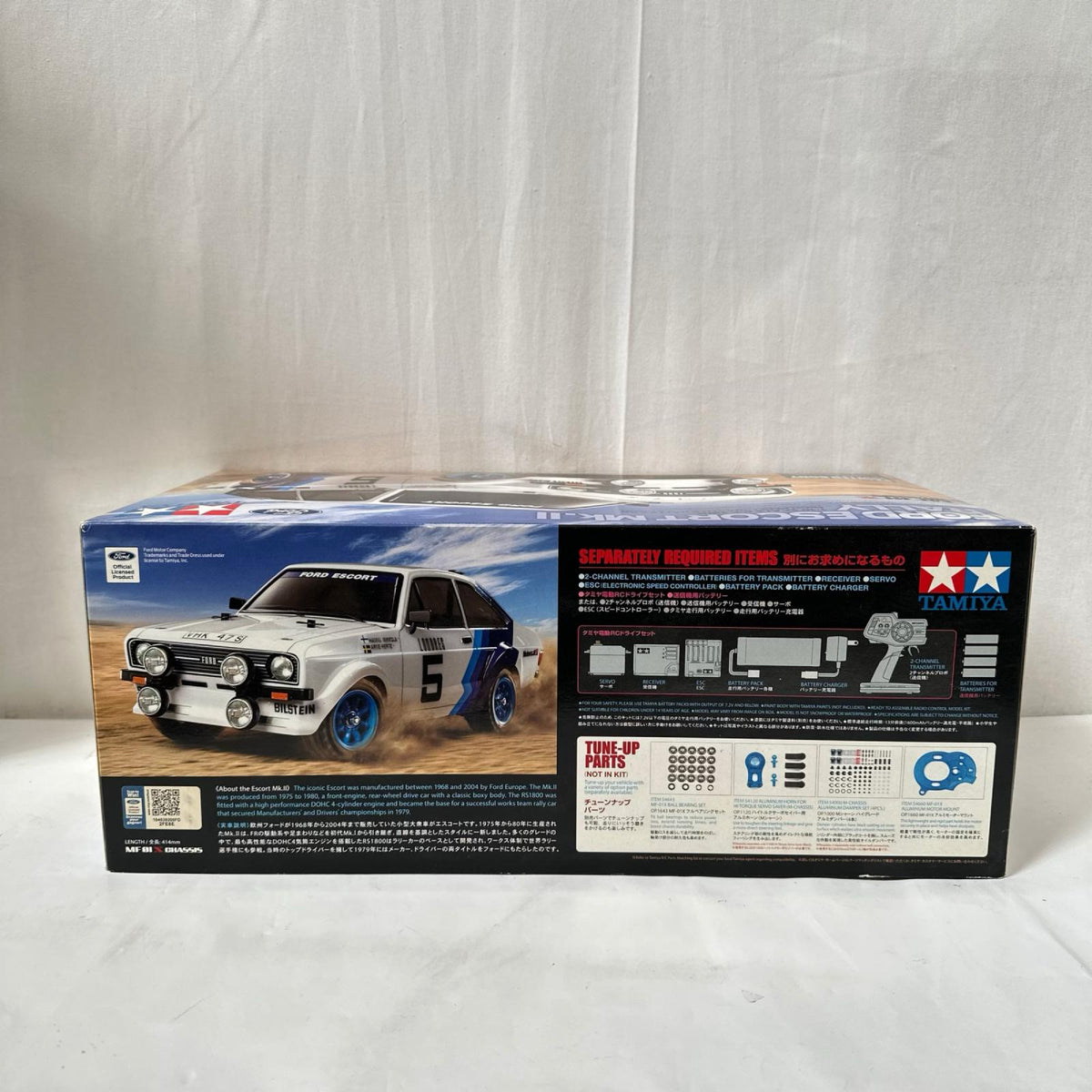 タミヤ /10 フォード エスコート Mk.2 ラリー 電動RC タミヤ カープラモ・ミニ四駆