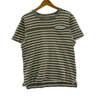 半袖Tシャツ ボーダー ベージュ