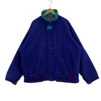 ジャケット fall line insulated jacket 青 XL