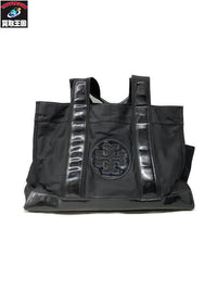 Tory Burch エラ エナメル 黒