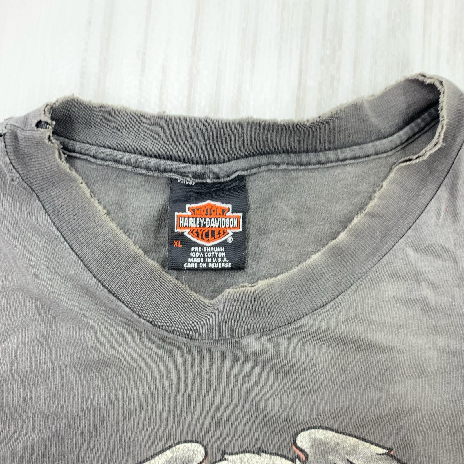 半袖Tシャツ ロゴ グレー USA製 (XL) グレー