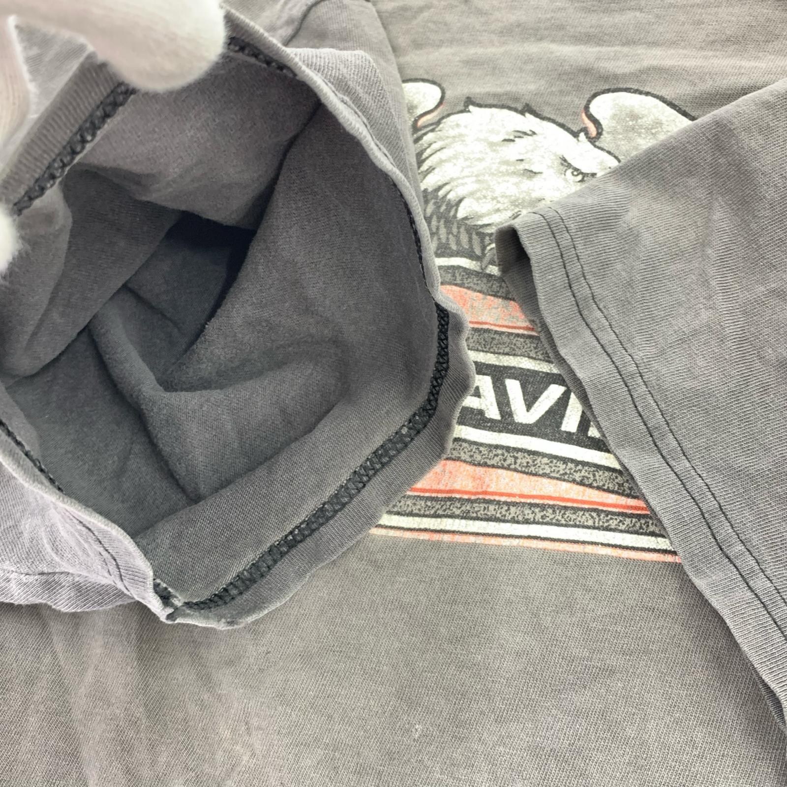 半袖Tシャツ ロゴ グレー USA製 (XL) グレー