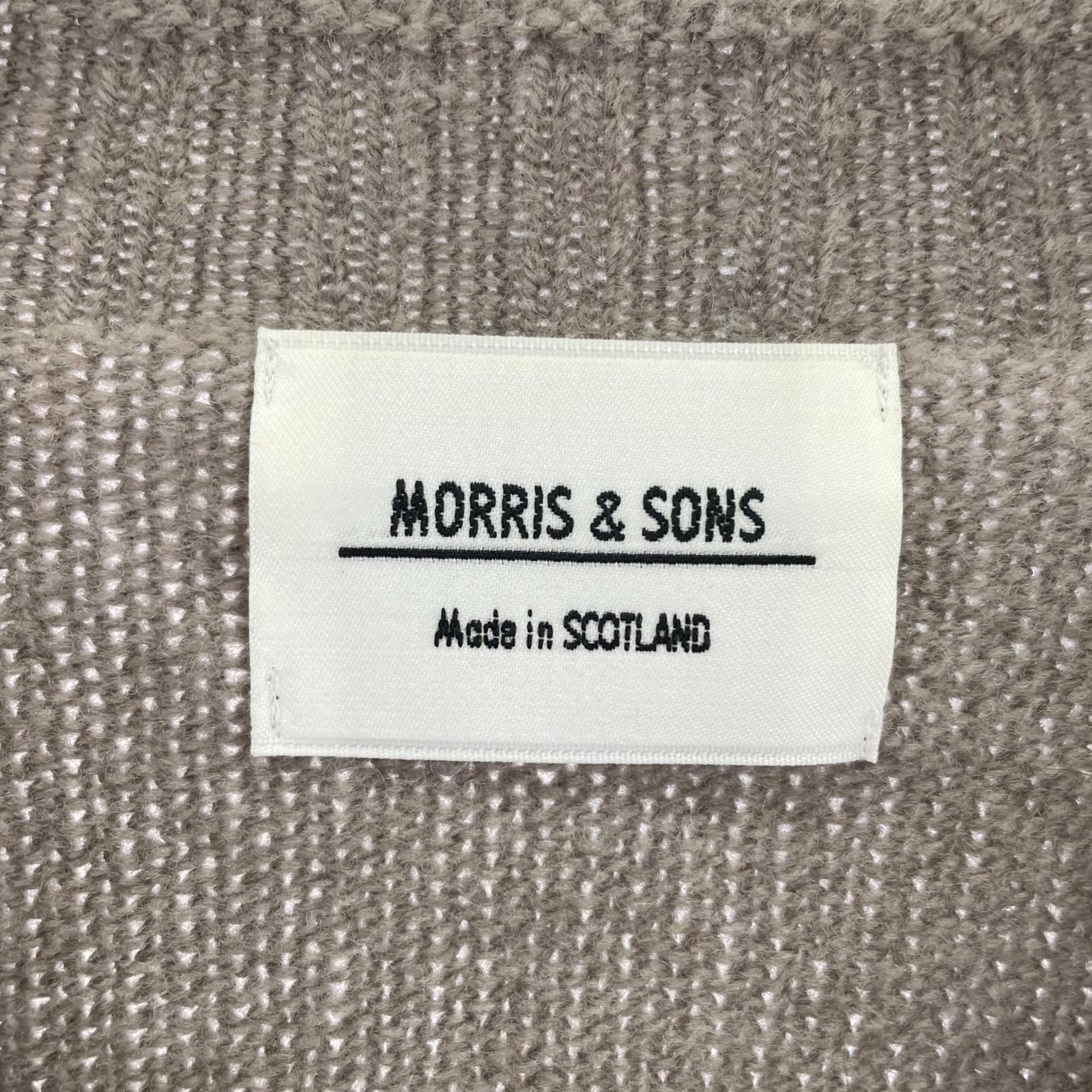 その他トップス MORRIS&SONS ウールニットセーター 2 グレー