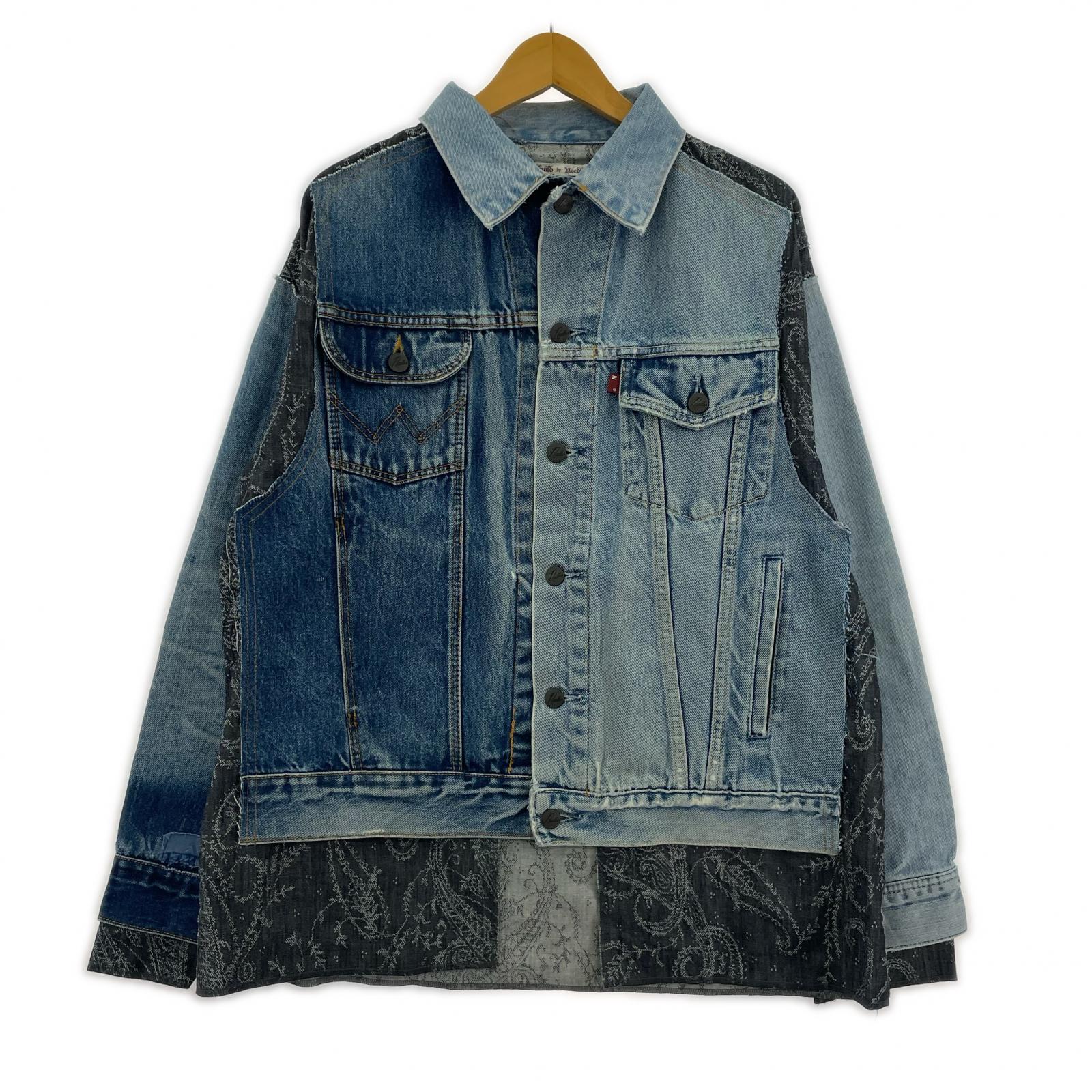 その他アウター Rebuild By Needles Covered Jacket S NS297 S ブルー