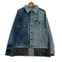 その他アウター Rebuild By Needles Covered Jacket S NS297 S ブルー