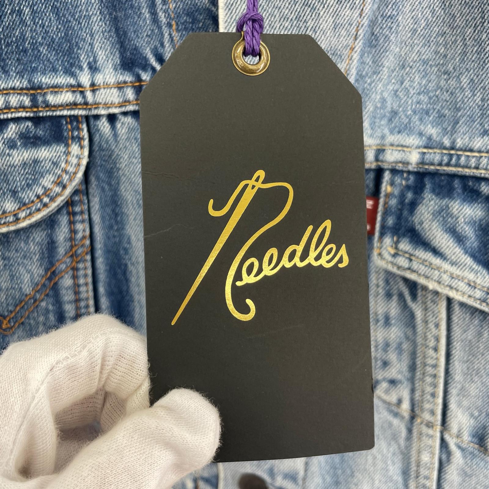 その他アウター Rebuild By Needles Covered Jacket S NS297 S ブルー