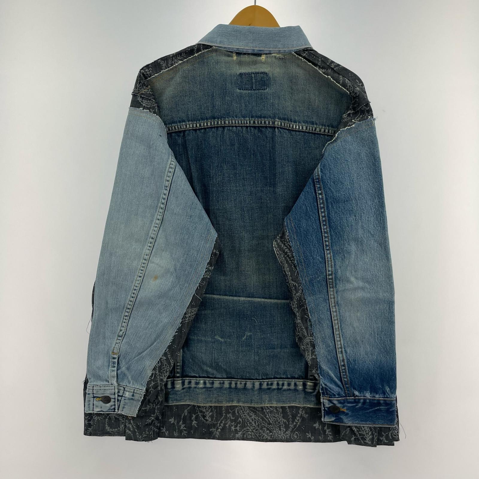 その他アウター Rebuild By Needles Covered Jacket S NS297 S ブルー