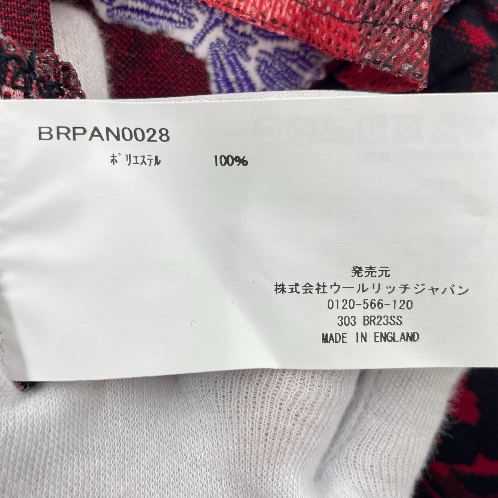 その他ボトムス Needles BARACUTA Track Pant S S レッド