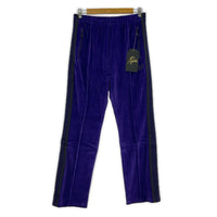その他ボトムス Needles Velour Track Pant S NS253 S パープル