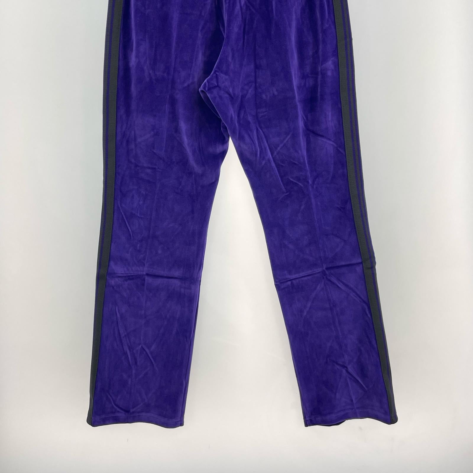 その他ボトムス Needles Velour Track Pant S NS253 S パープル
