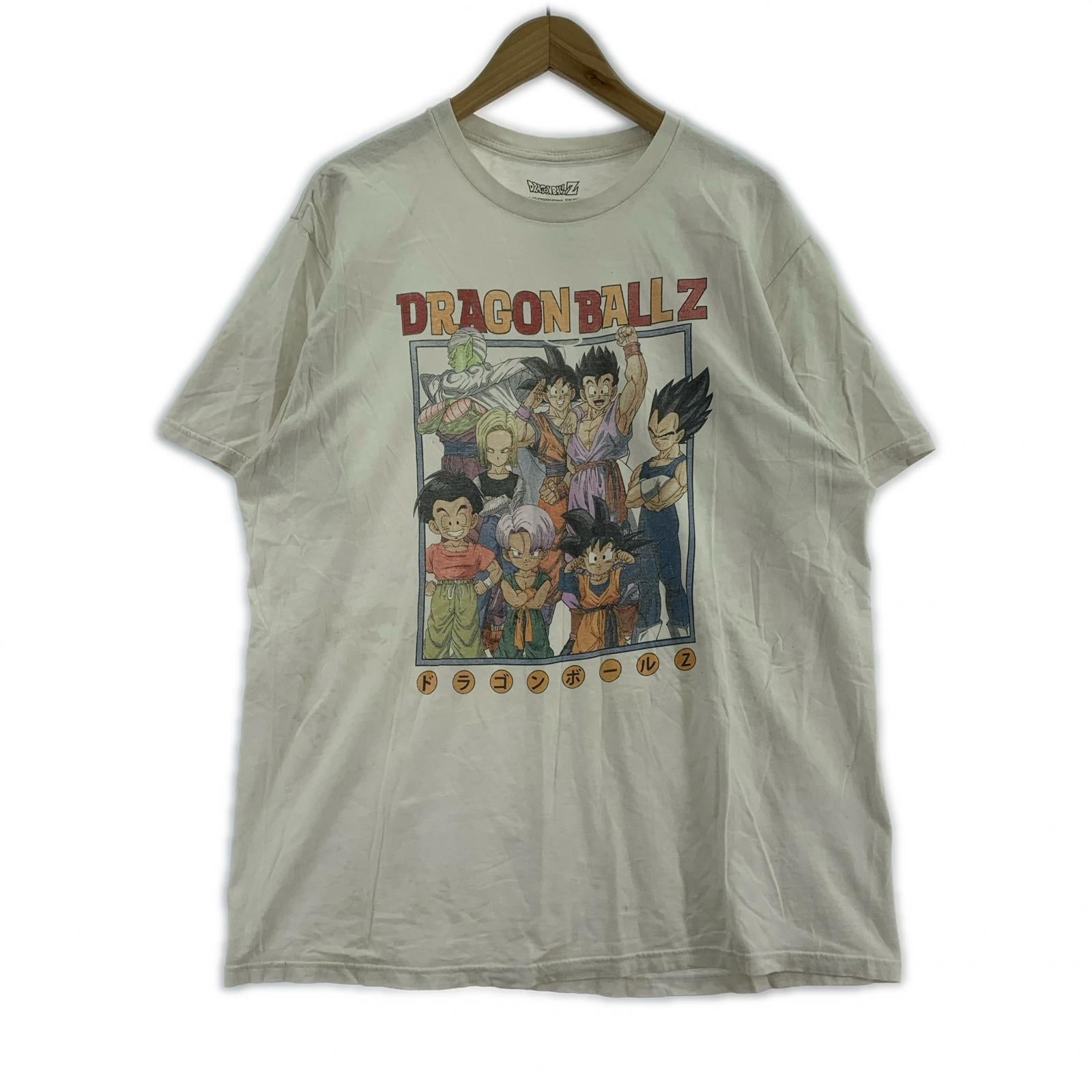 半袖Tシャツ 00s ドラゴンボールZ キャラクター Tee 白 XL ホワイト