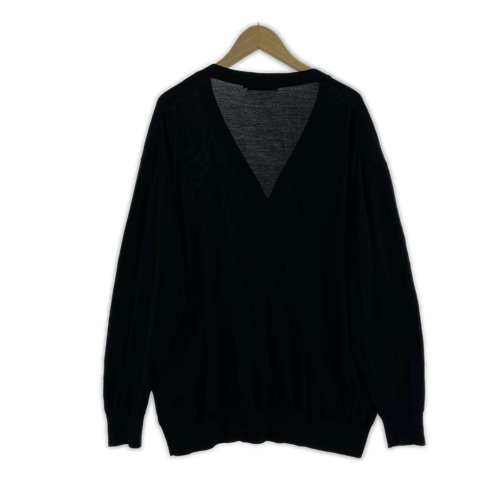 その他トップス Graphpaper HIGH GAUGE KNIT CARDIGAN 1 GU193-80082B 1 ブラック