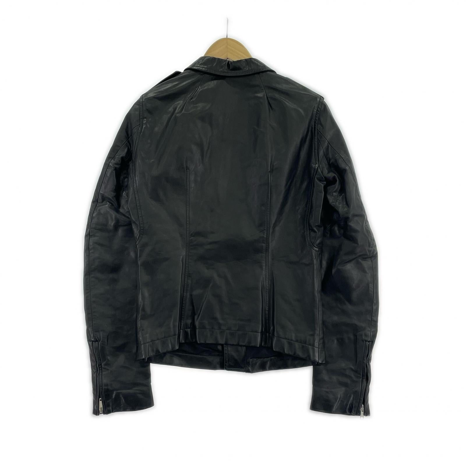 その他アウター stooges biker leather jacket ブラック
