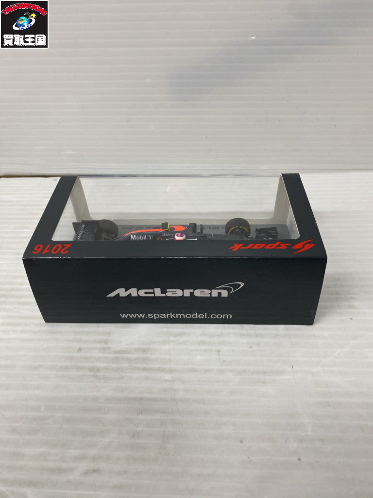 Spark McLaren MP4-31 300th GP 2016 スケールカー