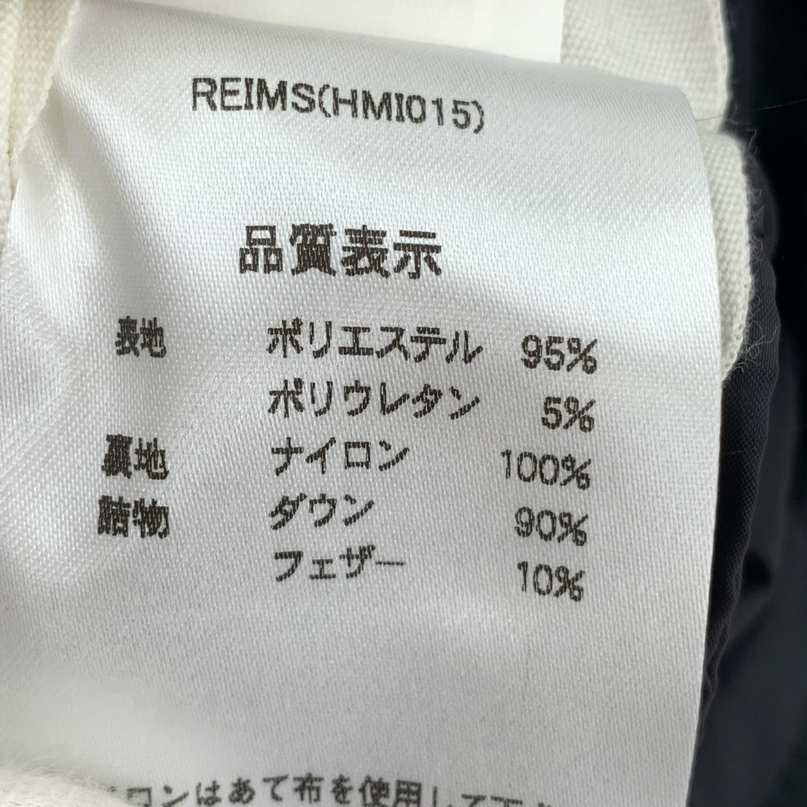 ダウンジャケット REIMS JACKET 黒 S S ブラック