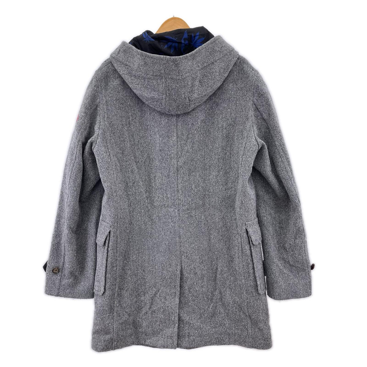 ジャケット ウールダッフルコート グレー S グレー