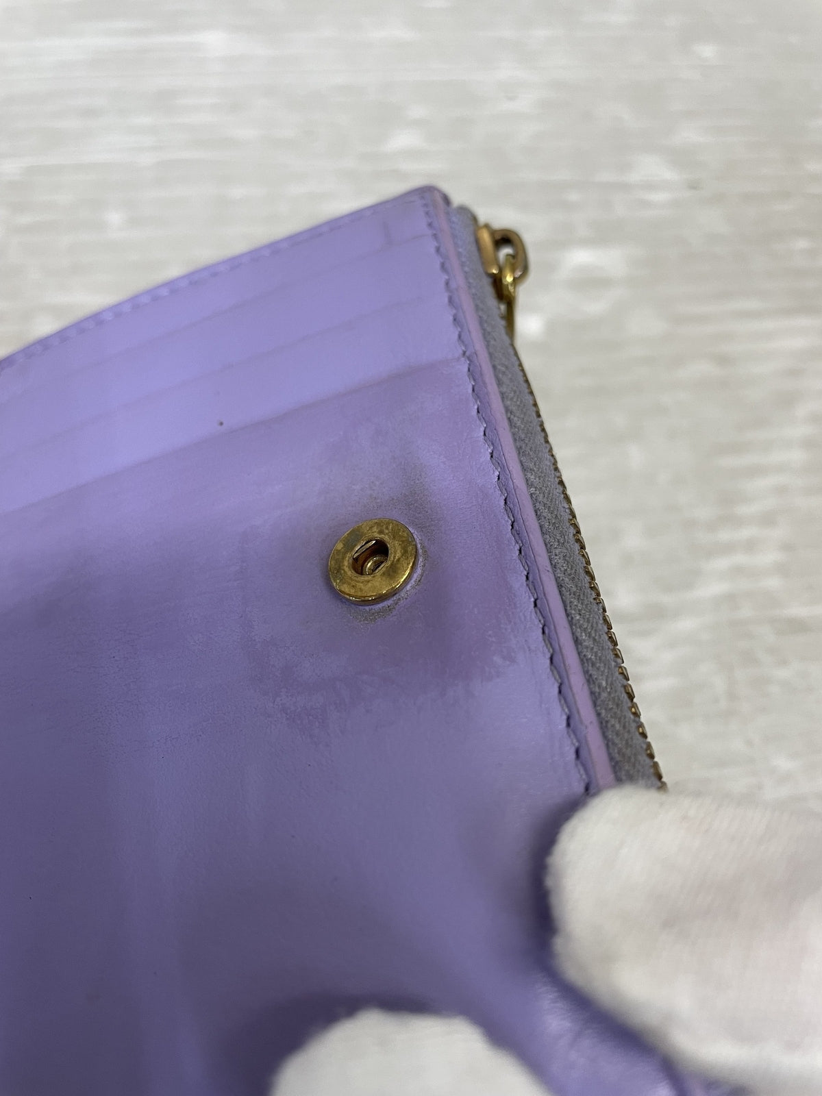 Bottega Veneta カセット コンパクトウォレット 紫