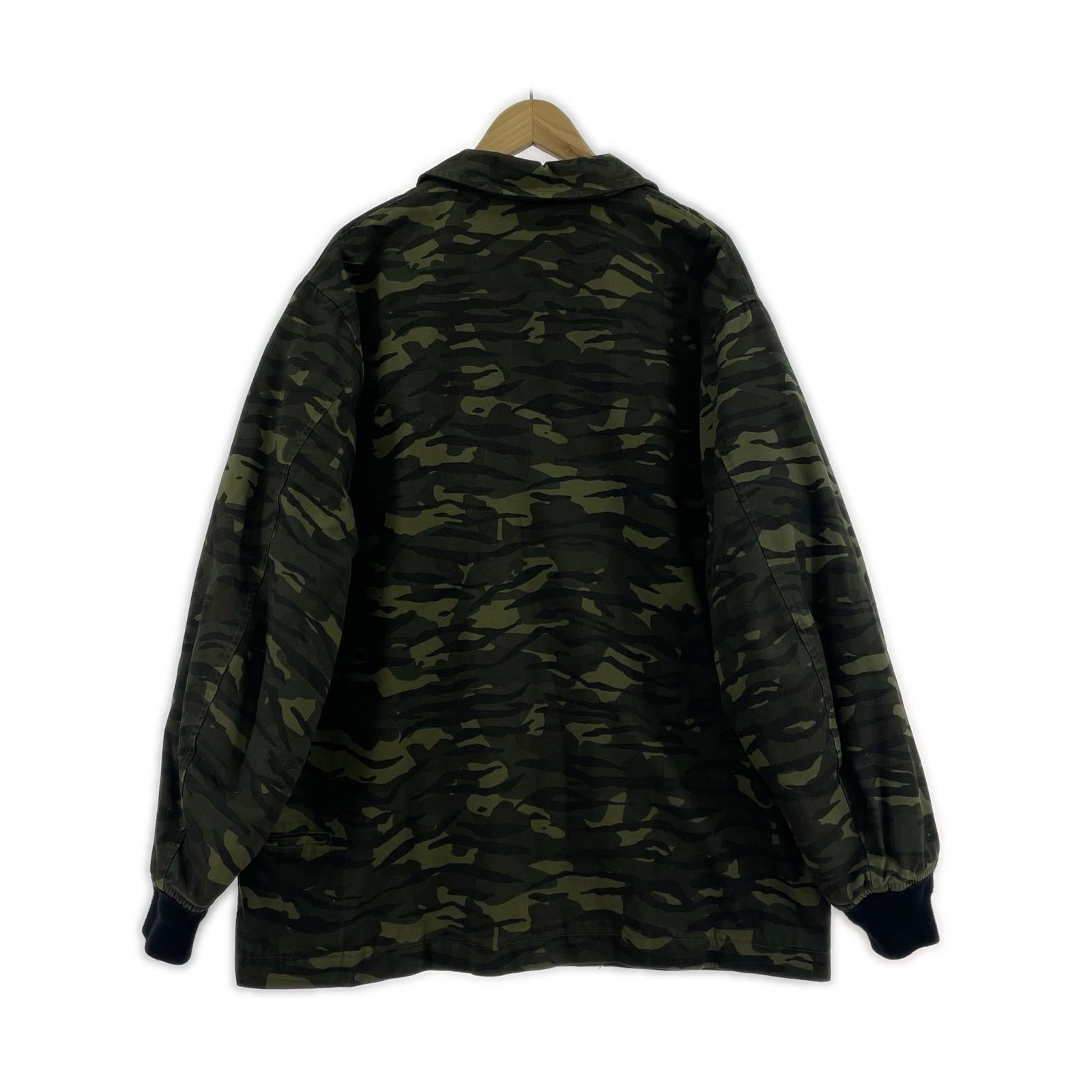 ミリタリージャケット Alexander Wang カモ柄 オーバーサイズシャツジャケット 48 48 グリーン