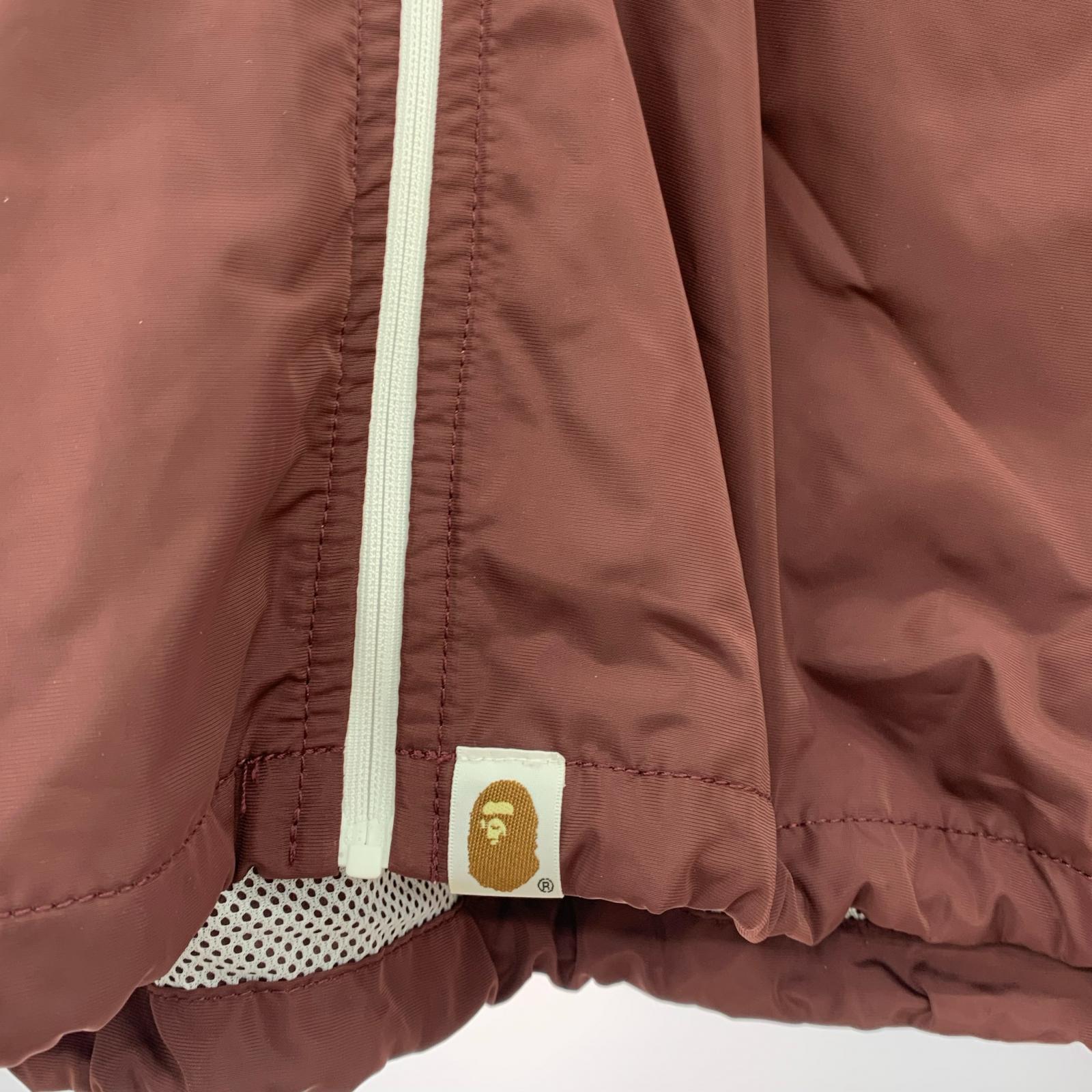 ジャケット A BATHING APE カラーブロック ナイロンフーデットジャケット 2XL マルチカラー